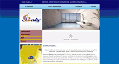 Desktop Screenshot of bardia.cz